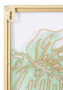 Promo 🧨 Coastal Glass Wall Decor - Set of 3 by Monroe Lane 👏 -Monroe Lane Sales Belk 19378