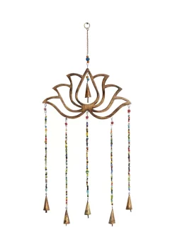 Hot Sale π― Eclectic Mango Wood Windchime by Monroe Lane π