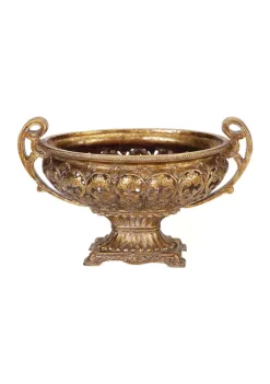 Budget π― Traditional Polystone Decorative Bowl by Monroe Lane π