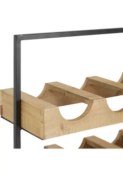 Brand new 😍 Farmhouse Wood Wine Rack by Monroe Lane 🔥 -Monroe Lane Sales Belk 19444