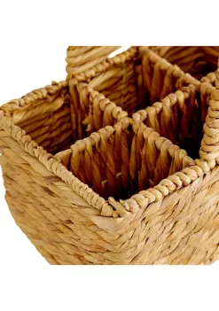 Promo 🛒 Water Hyacinthian Natural Storage Basket by Monroe Lane 🛒 -Monroe Lane Sales Belk 19467