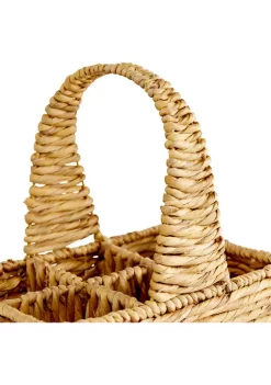 Promo 🛒 Water Hyacinthian Natural Storage Basket by Monroe Lane 🛒 -Monroe Lane Sales Belk 19468
