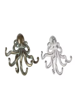 Outlet 💯 Coastal Metal Wall Hook - Set of 2 by Monroe Lane 🎉