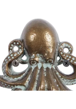 Outlet 💯 Coastal Metal Wall Hook - Set of 2 by Monroe Lane 🎉 -Monroe Lane Sales Belk 19478