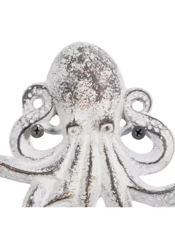 Outlet 💯 Coastal Metal Wall Hook - Set of 2 by Monroe Lane 🎉 -Monroe Lane Sales Belk 19479