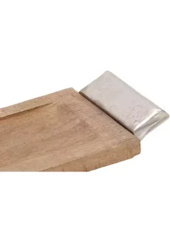 Top 10 🎁 Contemporary Mango Wood Tray - Set of 2 by Monroe Lane 🔔 -Monroe Lane Sales Belk 19632