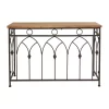 Hot Sale 💯 Farmhouse Metal Console Table by Monroe Lane ✨