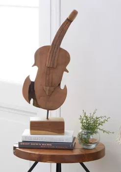 Budget 👍 Teak Wood Natural Abstract Sculpture by Monroe Lane 💯