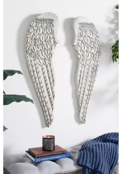 Wholesale 🤩 Vintage Wood Wall Decor - Set of 2 by Monroe Lane 🔥 -Monroe Lane Sales Belk 19702