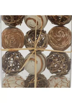 Flash Sale 🥰 Coastal Dried Plant Orbs & Vase Filler - Set of 2 by Monroe Lane 😍 -Monroe Lane Sales Belk 19807