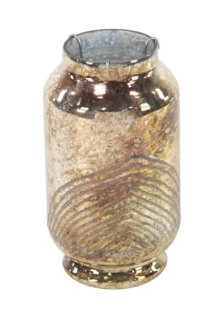 Best deal ๐ฅฐ Rustic Glass Candle Holder by Monroe Lane ๐