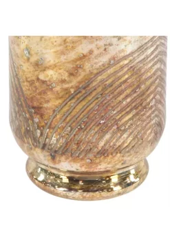 Best deal 🥰 Rustic Glass Candle Holder by Monroe Lane 🌟 -Monroe Lane Sales Belk 19814