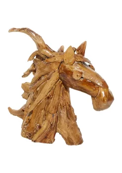 Brand new 😍 Bohemian Teak Wood Sculpture by Monroe Lane 🧨