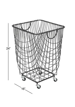 Hot Sale 🧨 Industrial Metal Storage Cart by Monroe Lane ✨ -Monroe Lane Sales Belk 19857