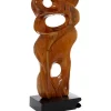 Cheap 😉 Contemporary Teak Wood Sculpture by Monroe Lane 🔥