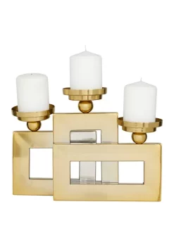 Deals β Modern Stainless Steel Candle Holder by Monroe Lane π§¨