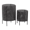 Wholesale 🧨 Contemporary Metal Planter - Set of 2 by Monroe Lane 🔔
