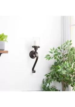 Best Pirce 👍 Traditional Metal Wall Sconce by Monroe Lane 🤩 -Monroe Lane Sales Belk 19915