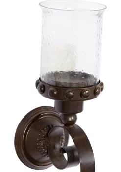 Best Pirce 👍 Traditional Metal Wall Sconce by Monroe Lane 🤩 -Monroe Lane Sales Belk 19916