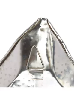 Cheapest ❤️ Contemporary Stainless Steel Wall Sconce by Monroe Lane 🤩 -Monroe Lane Sales Belk 19945