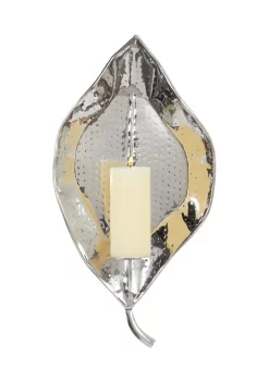 Cheapest ❤️ Contemporary Stainless Steel Wall Sconce by Monroe Lane 🤩 -Monroe Lane Sales Belk 19947