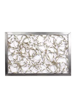 Outlet 🤩 Contemporary Metal Wall Decor by Monroe Lane ⌛