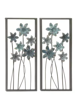 Coupon 🛒 Traditional Metal Wall Decor - Set of 2 by Monroe Lane 🔔