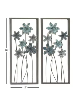 Coupon 🛒 Traditional Metal Wall Decor - Set of 2 by Monroe Lane 🔔 -Monroe Lane Sales Belk 20016