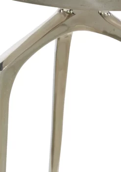 Discount 😍 Contemporary Aluminum Accent Table by Monroe Lane 😉 -Monroe Lane Sales Belk 20022