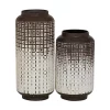 New 🌟 Bohemian Metal Vase - Set of 2 by Monroe Lane 😍