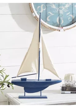 Best Sale 🔥 Coastal Wood Sculpture by Monroe Lane ✔️ -Monroe Lane Sales Belk 20056