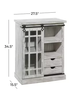 Cheapest 🌟 White Wood Farmhouse Cabinet by Monroe Lane ✨ -Monroe Lane Sales Belk 20103