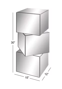 Best Pirce 💯 Glam Wood Pedestal Table by Monroe Lane 😉 -Monroe Lane Sales Belk 20114