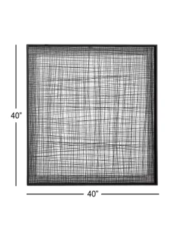 Outlet 🤩 Modern Metal Wall Decor by Monroe Lane 🎁 -Monroe Lane Sales Belk 20128