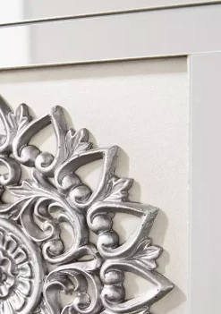 Discount 🤩 Glam Glass Wall Decor - Set of 3 by Monroe Lane ❤️ -Monroe Lane Sales Belk 20160