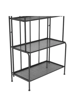 Hot Sale 👏 Contemporary Metal Bakers Rack by Monroe Lane 👏 -Monroe Lane Sales Belk 20179