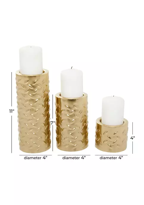 Cheap ❤️ Contemporary Metal Candle Holder - Set of 3 by Monroe Lane ❤️ 4 Cheap ❤️ Contemporary Metal Candle Holder - Set of 3 by Monroe Lane ❤️ - Image 4
