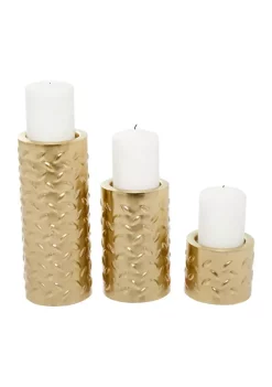 Cheap ❤️ Contemporary Metal Candle Holder - Set of 3 by Monroe Lane ❤️ 13 Cheap ❤️ Contemporary Metal Candle Holder - Set of 3 by Monroe Lane ❤️ -Monroe Lane Sales Belk 20189