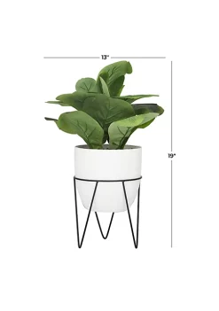 Coupon ✨ Contemporary Faux Foliage Artificial Plant by Monroe Lane ⭐ -Monroe Lane Sales Belk 20199