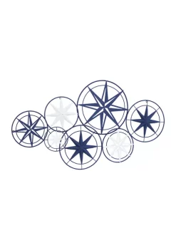 Best deal 🥰 Contemporary Metal Wall Decor by Monroe Lane 👏 -Monroe Lane Sales Belk 20233