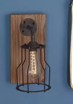 Coupon β¨ Industrial Metal Wall Sconce by Monroe Lane π