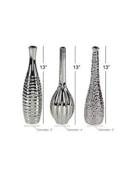 Best deal 👏 Modern Ceramic Vase - Set of 3 by Monroe Lane ✨ 10 Best deal 👏 Modern Ceramic Vase - Set of 3 by Monroe Lane ✨ -Monroe Lane Sales Belk 2036