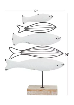 Cheap 🔔 Coastal Wood Sculpture by Monroe Lane 😀 -Monroe Lane Sales Belk 20364