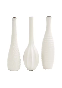 Best deal 👏 Modern Ceramic Vase - Set of 3 by Monroe Lane ✨ 12 Best deal 👏 Modern Ceramic Vase - Set of 3 by Monroe Lane ✨ -Monroe Lane Sales Belk 2037