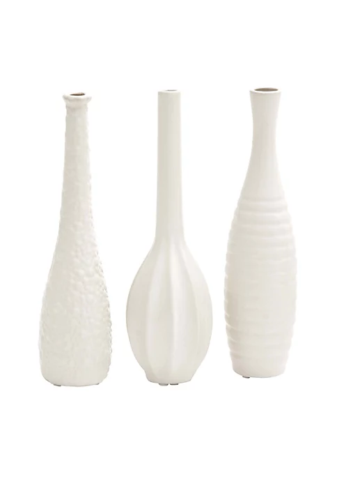 Best deal 👏 Modern Ceramic Vase - Set of 3 by Monroe Lane ✨ 6 Best deal 👏 Modern Ceramic Vase - Set of 3 by Monroe Lane ✨ - Image 6