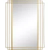 Cheap 🛒 Glam Metal Wall Mirror by Monroe Lane 🔥