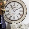 Best deal 🎁 Vintage Wood Wall Clock by Monroe Lane 🔔