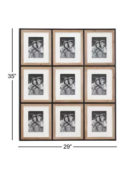 Promo 🥰 Wood Wall Photo Frame by Monroe Lane ✨ -Monroe Lane Sales Belk 20390