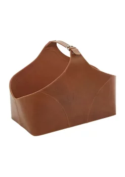 Best Pirce ✨ Modern Leather Magazine Holder by Monroe Lane 👏