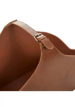 Best Pirce ✨ Modern Leather Magazine Holder by Monroe Lane 👏 -Monroe Lane Sales Belk 20405